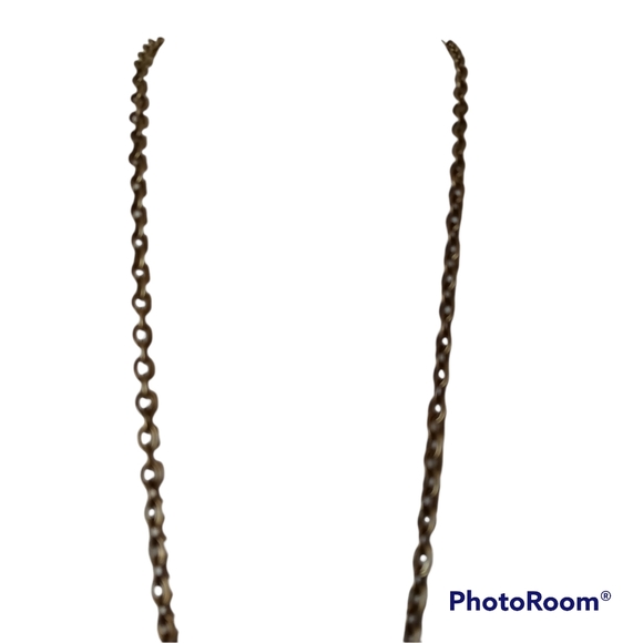 Antiqued Gold Medallion Necklace NEW NWT Vendome Bronze tone Adjustable Tassel - Picture 2 of 7